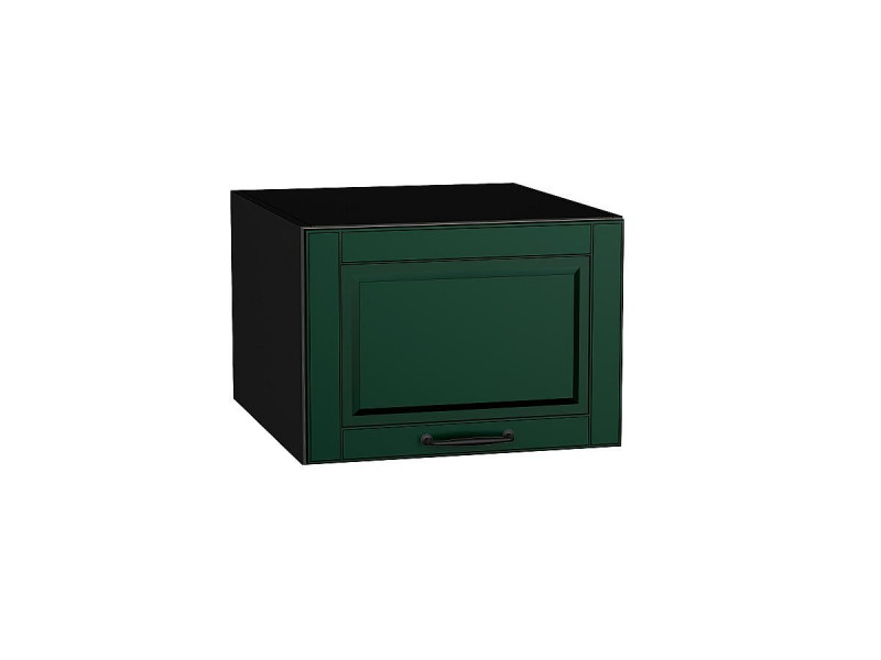 358*500* Шкаф верхний горизонтальный глубокий Дублин Special Green