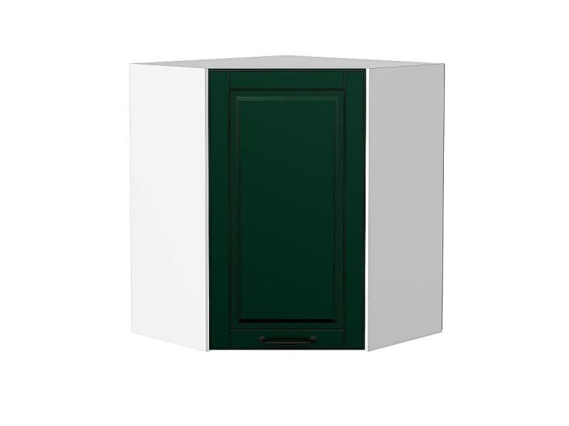 716*600*600 Шкаф верхний угловой Дублин Special Green