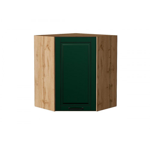 716*600*600 Шкаф верхний угловой Дублин Special Green