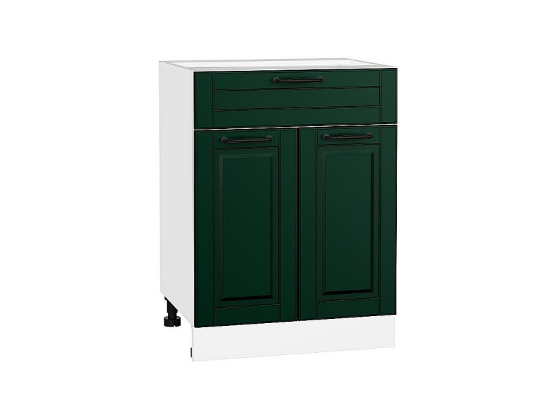 816*600* Шкаф нижний с 2-мя дверцами и ящиком Дублин Special Green
