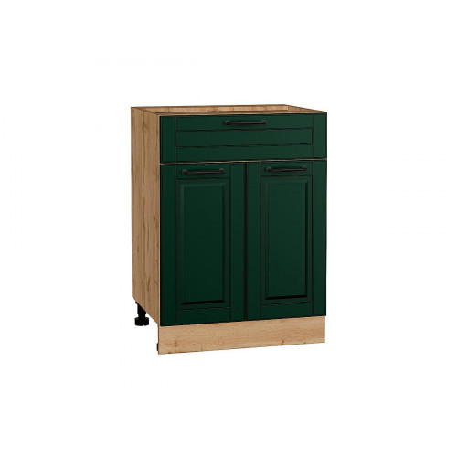 816*600* Шкаф нижний с 2-мя дверцами и ящиком Дублин Special Green
