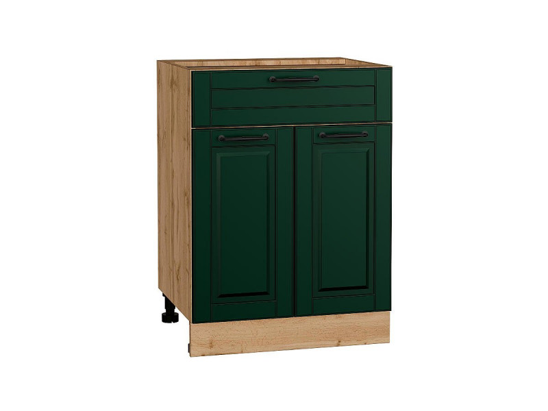 816*600* Шкаф нижний с 2-мя дверцами и ящиком Дублин Special Green