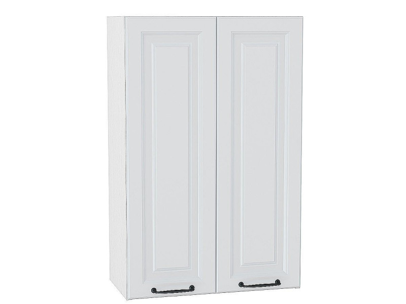 920*600* Шкаф верхний с 2-мя дверцами Ницца Blanco Белый