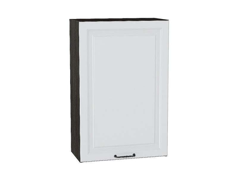 920*600* Шкаф верхний с 1-ой дверцей Ницца Blanco Graphite